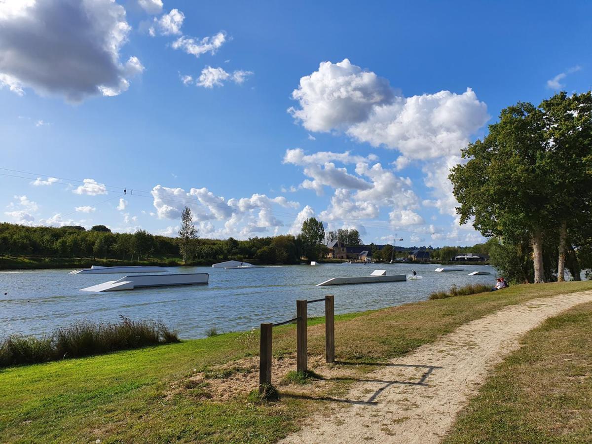 Les Forges Du Lou Apartman Jugon-les-Lacs Kültér fotó