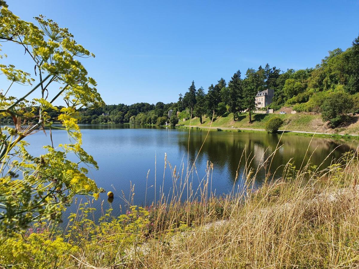 Les Forges Du Lou Apartman Jugon-les-Lacs Kültér fotó